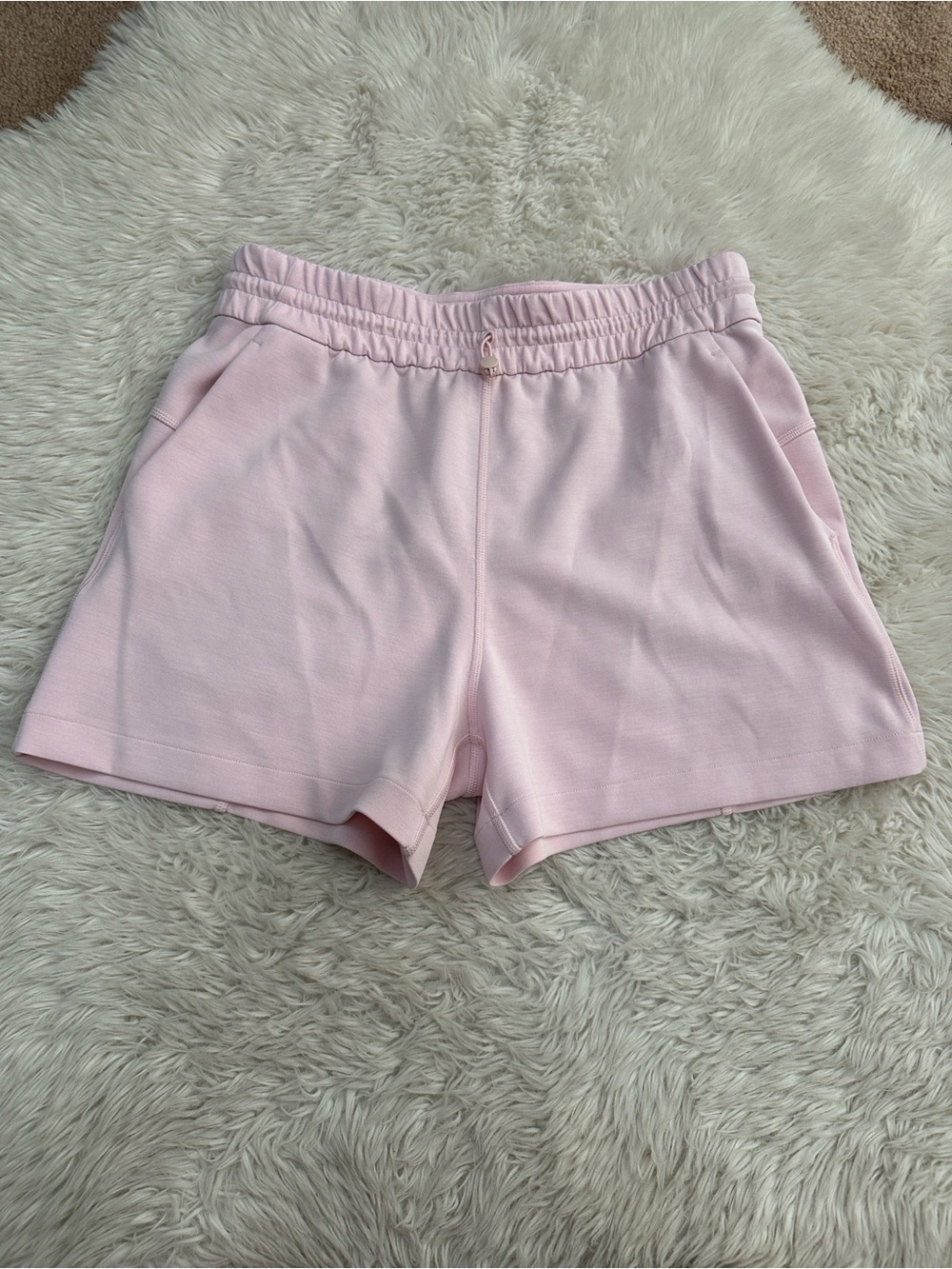 lululemon athletica Light Pink softstreme shorts